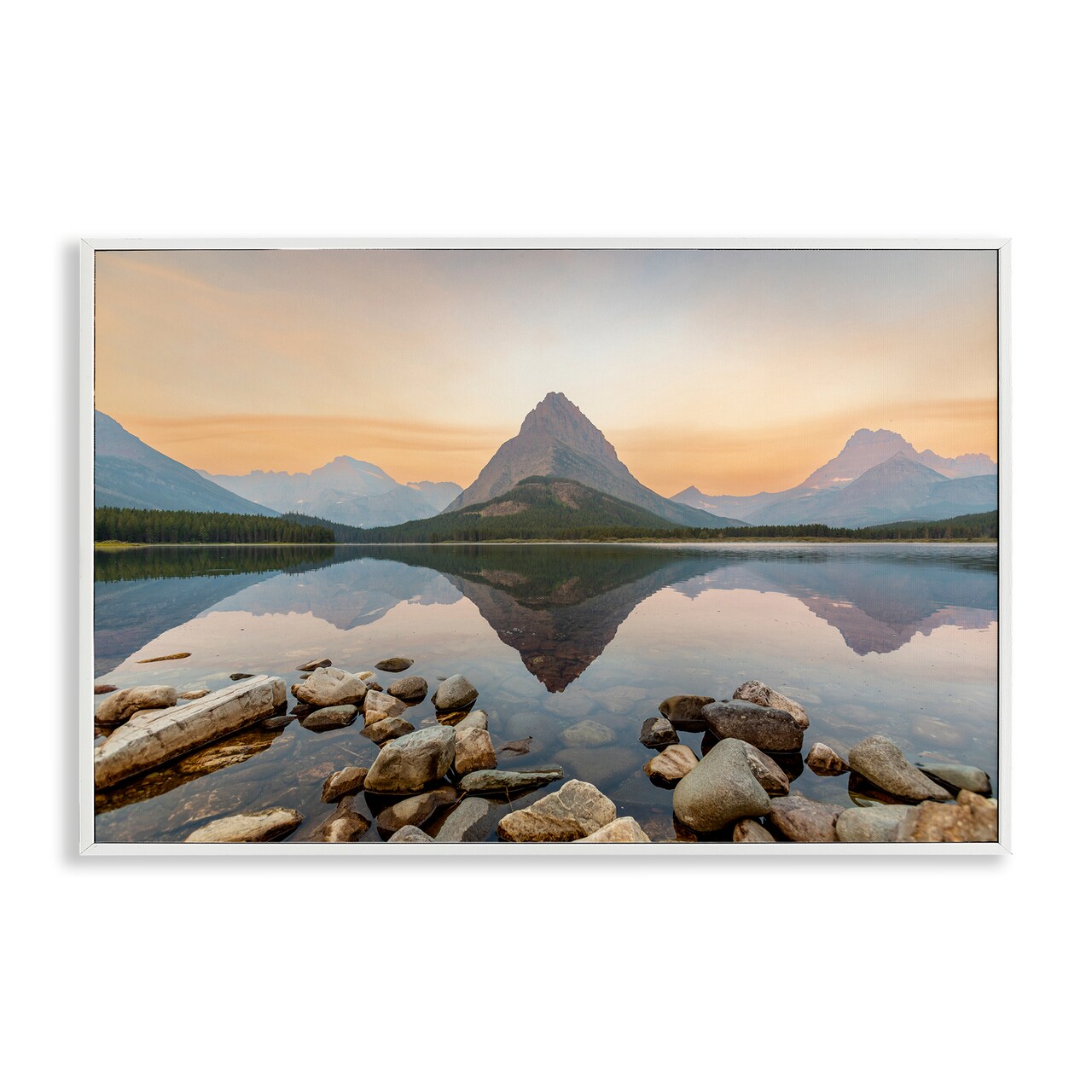 Stupell Industries National Park Central Mountain Framed Giclee, design by Jeff Poe Photography